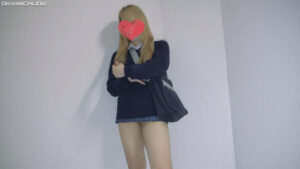 Pcolle PPV [4K]えちえちJK盗撮No.144#青チェ　自らフロント食い込ませて肉まん見せつけるド変態ギャルJKちゃん！