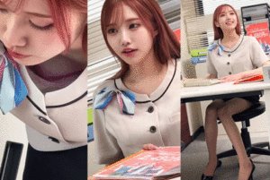 Pcolle PPV【再販】＠uショップ●野店 赤髪ギャル店員 休憩中ハード生姦