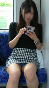 Pcolle PPV【9月15日まで顔モザなし】かわいい‼推定JD、青の透けてるのが丸見え