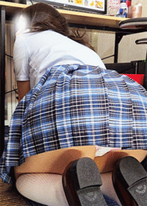 Pcolle PPV バレました・・・・　無邪気な制服天使ちゃん　覗かれたおパンツ