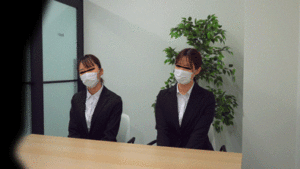 Pcolle PPV《企業面接》集団面接編。就活スーツ女子の面接の一部始終。Vol.25