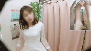 Pcolle PPV 歌のお姉さん系美女の　絶壁胸板にそびえるデカTKB　僕のお店の試着室608