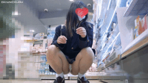 Pcolle PPV [4K]えちえちJK盗撮No.211#青チェ＃Tバック　過激Tフロントで前後極限状態のマン肉えちえちJKちゃんが再降臨！