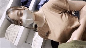 Pcolle PPV 店員チラ☆きたーーー！！お顔もスタイルもS級！！はちきれんばかりの巨乳を思う存分いただきました泣