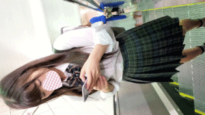 Pcolle PPV【再販】可愛いJKを毎日追いかけてスカート内パンチラを撮り続ける日々