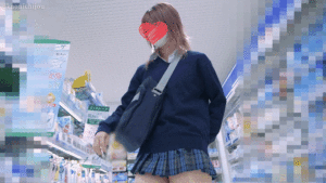 Pcolle PPV [4K]えちえちJK盗撮No.237#青チェ＃Tバック　フロントの破壊力がえぐすぎる丸出しローライズJK！
