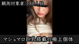 Pcolle PPV [乗車記録188]完璧な細身スタイルに搭載されたマシュマロ巨乳極上美女個体。