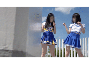 Pcolle PPV【チアっ子！】スケスケアンスコでダンス練！Tバック尻まんまるでたまらん！